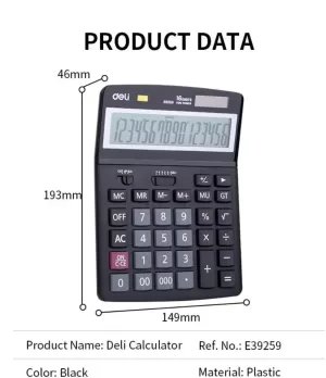 Deli E39259 Calculator 16-digit