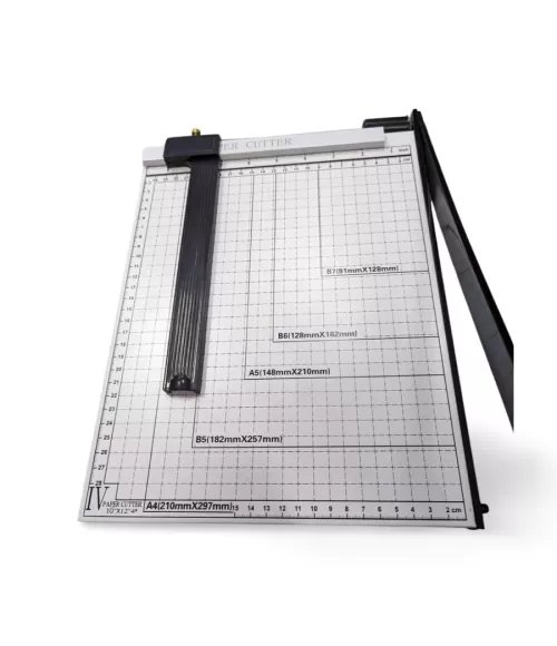 Paper Cutter with Automatic Safety Protection for Home and Office Photo Label Cards Cutting Tool A4/B5/A5/B6/B7