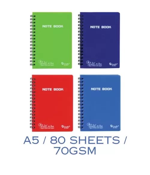 Giraffe A5 Spiral Notebook GR-NB422