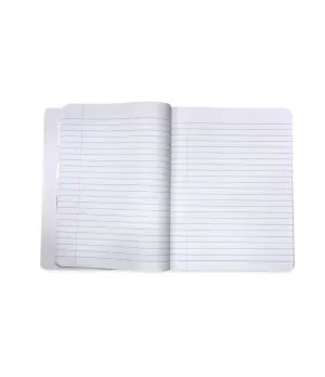 Ruled Flex Cover (Black) Composition Book (24.77 x 19.0cm) 100 Sheet