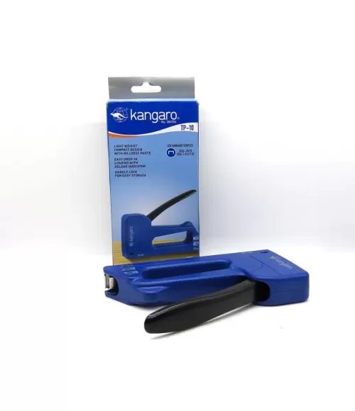 Kangaro TP-10 Wood Stapler for 24/6-8-10, 23/6 mm Staples, Blue