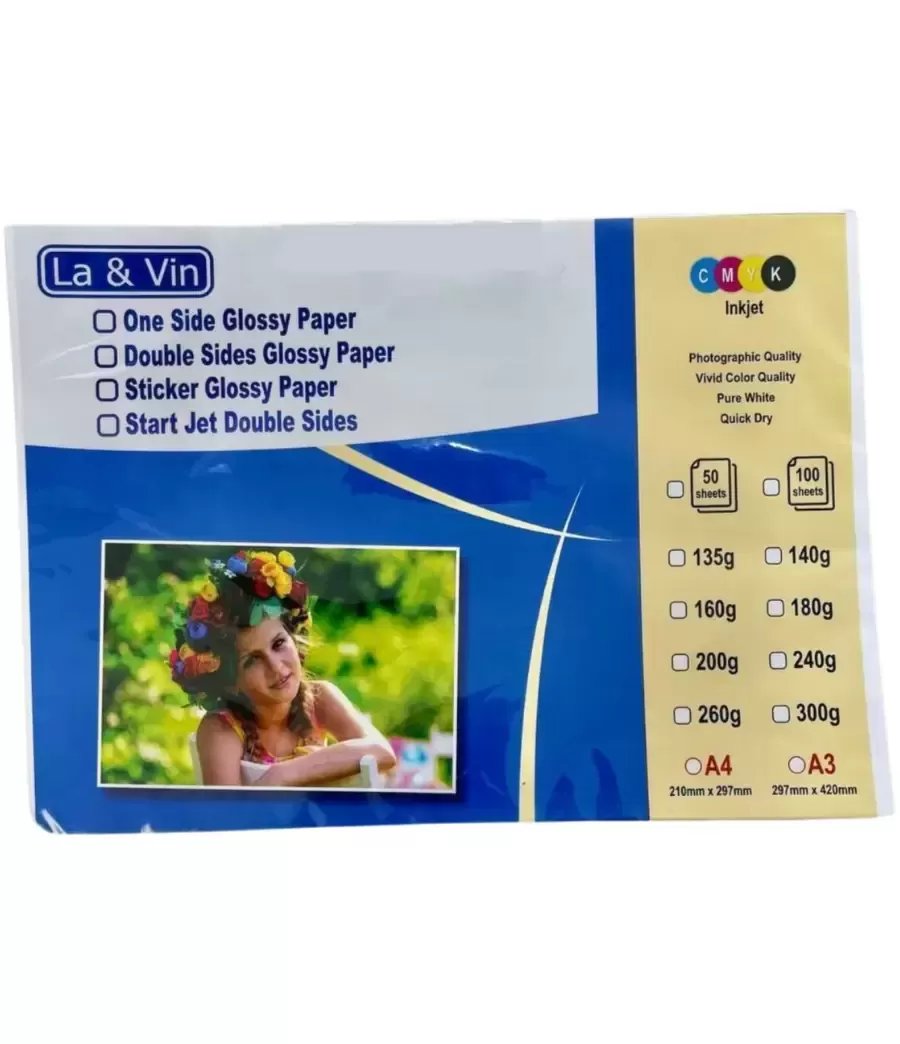 Double Side Glossy Photo Paper A4 Double Side Glossy Photo Paper A4