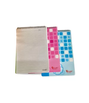 Spiral Notebook B5 size W176mm x H250mm 60 sheet / 70gsm
