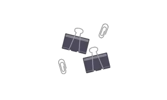 Binder & Paper Clips